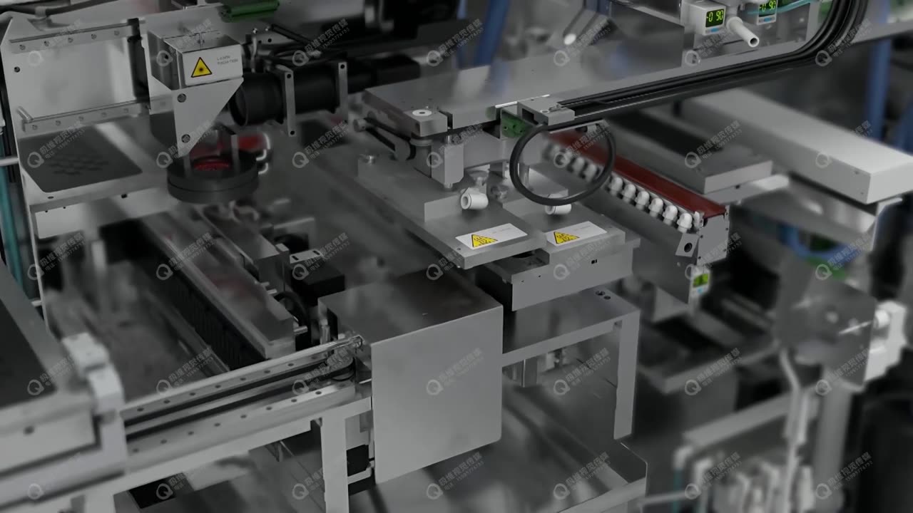 晶圆激光划片机三维动画制作案例