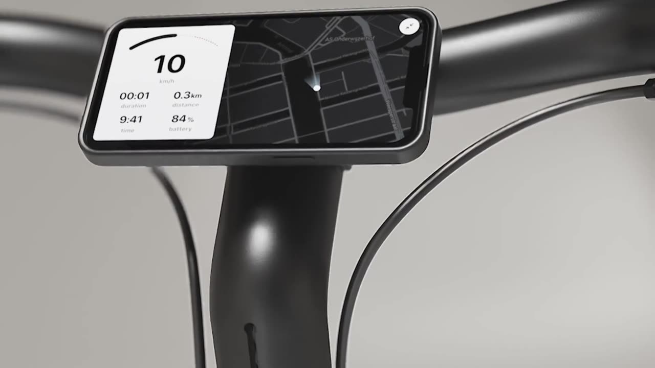 VanMoof 电动自行车动态设计表现