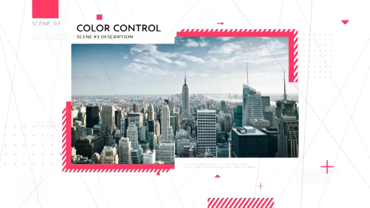 科技感线条商务公司企业包装宣传片头 Corporate Slides III 44356586