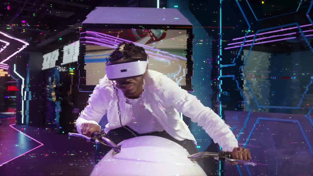 科技感视频图片汇聚转场片头 Cyber Network Intro and Transitions 44033471