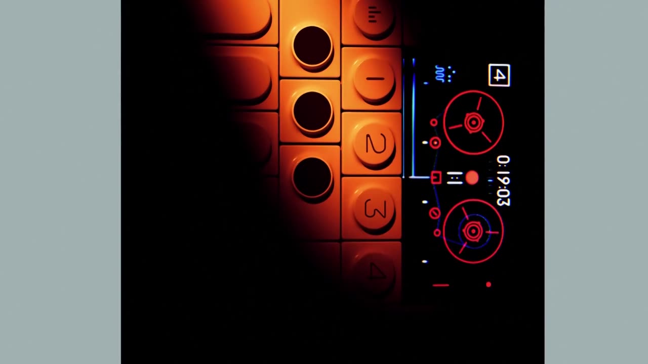 Teenage Engineering OP1- 摄像机产品动态表现